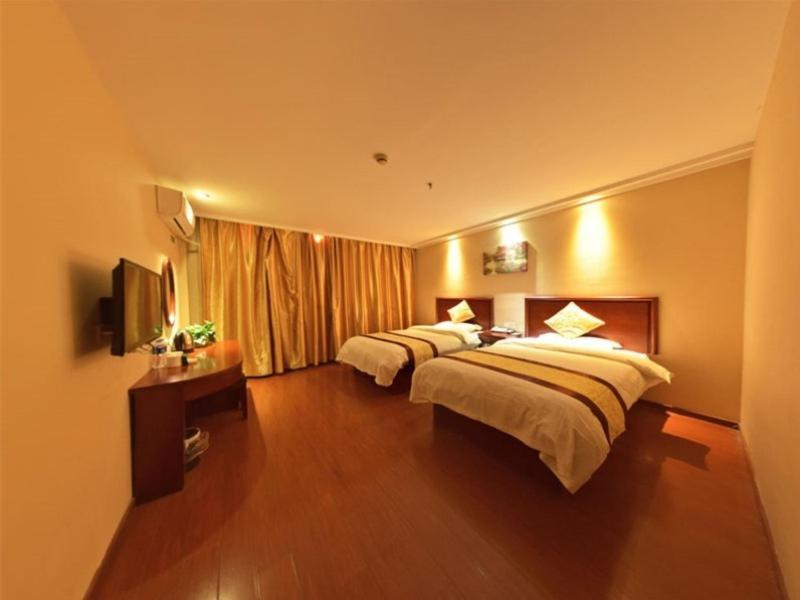 Greentree Inn Shanghai Songjiang District Yanshou Road Li Ta Express Hotel Zhujing Dış mekan fotoğraf