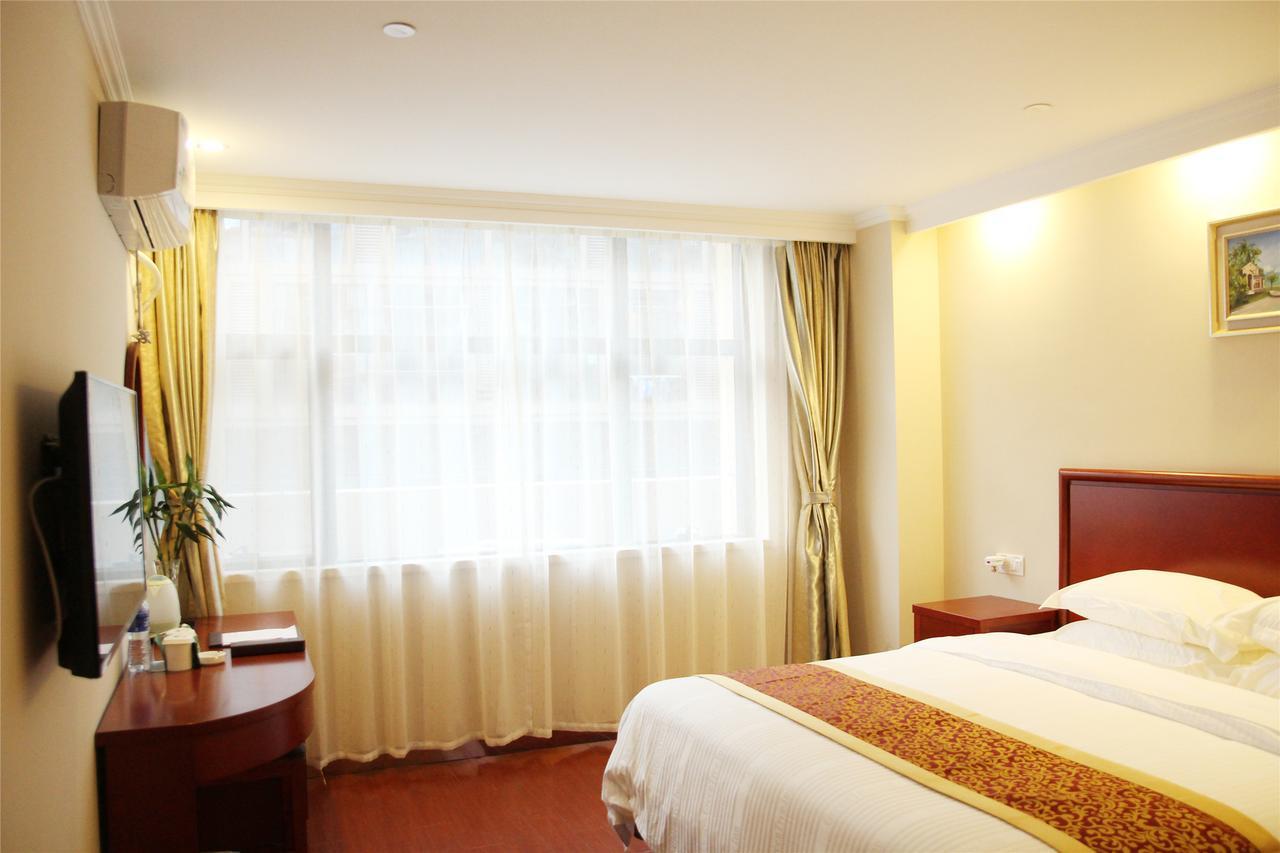 Greentree Inn Shanghai Songjiang District Yanshou Road Li Ta Express Hotel Zhujing Dış mekan fotoğraf