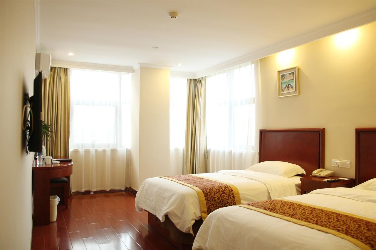 Greentree Inn Shanghai Songjiang District Yanshou Road Li Ta Express Hotel Zhujing Dış mekan fotoğraf